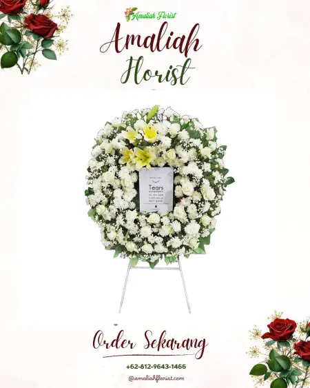 Krans Bunga Duka Krematorium Dan Rumah Duka Hoo Hap Hwee Yogyakarta